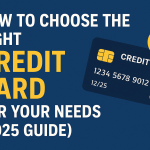 How to Choose the Right Credit Card for Your Needs (2025 Guide)